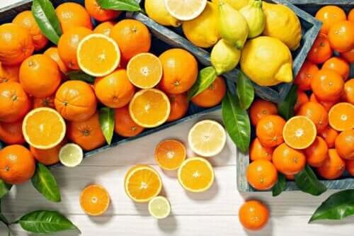 Citrusfrugter kan hjælpe med at undgå mangel på vitaminer
