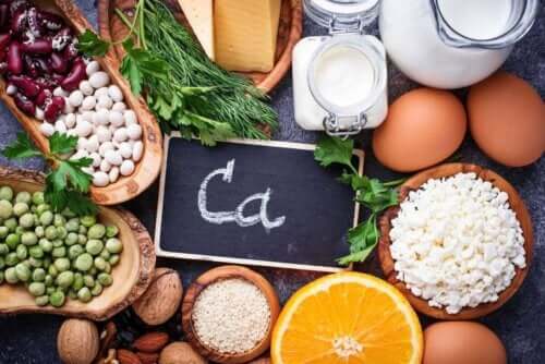Fødevarer rige på calcium