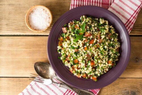 Salat med bulgur