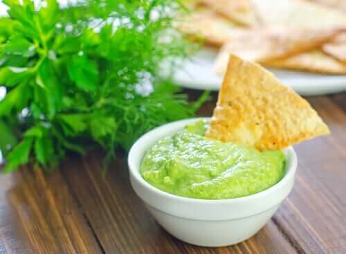 Cremet avocadosauce