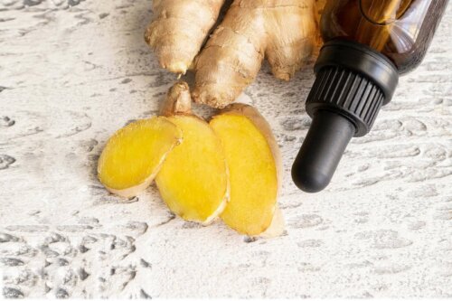Ingefærolie af frisk ingefær