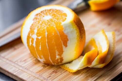 Skrællet appelsin
