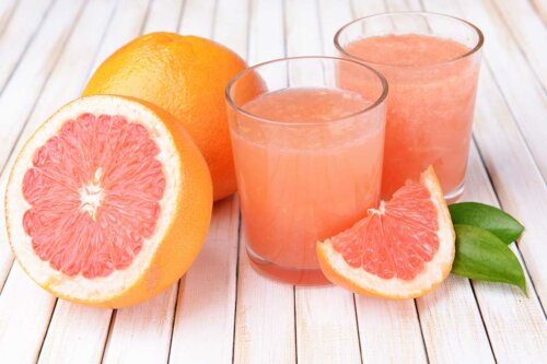 Grapefrugt i form af juice
