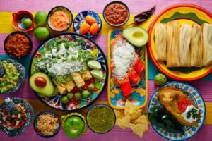 De vigtigste ingredienser i den mexicanske kost