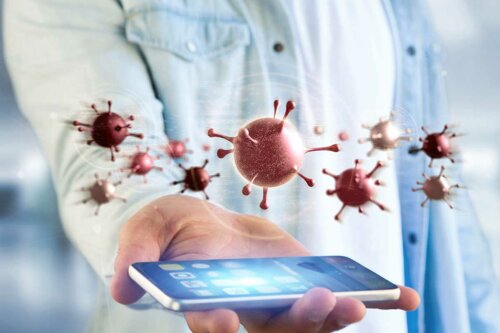 En af de telefoner, der udsender mest stråling