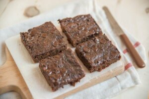 Glutenfri brownie med søde kartofler