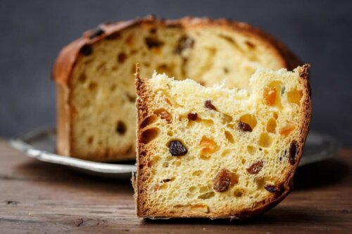 Resultatet af en glimrende opskrift på panettone