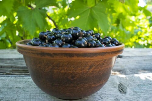 Solbær i skål
