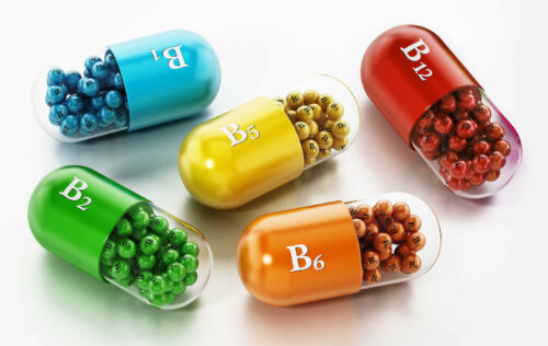 Forskellige b-vitaminer