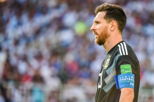 Messi på banen