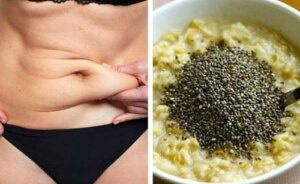 Havregryn og chiafrø: Morgenmad til en flad mave