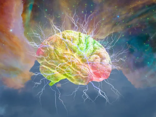 En farverig hjerne oplever synæstesi