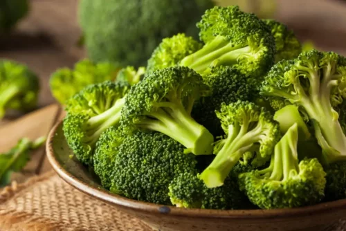 Broccoli i små buketter