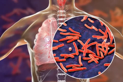 Bakterier i lungerne kan forårsage blod ved hoste