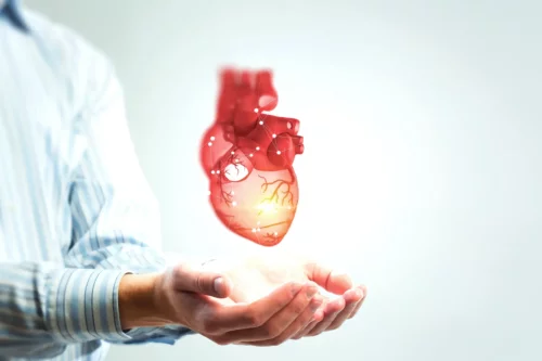 Illustration af hjerte, der repræsenterer normal puls