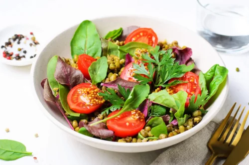En salat, som ikke kan være en del af planteparadoks-diæten