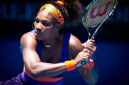 Serena Williams med ketjser