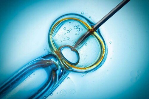 Illustration af behandling med IVF