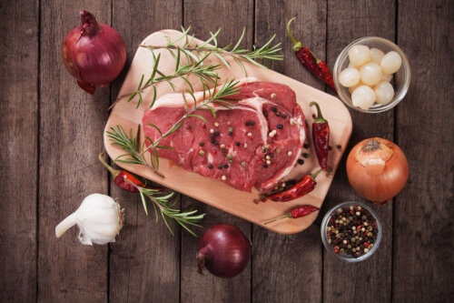 Eksempel på udskæringer af svinekød