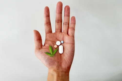 Lægemidler med cannabis i hånd