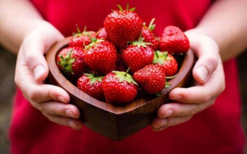 Jordbær er hjertesunde fødevarer