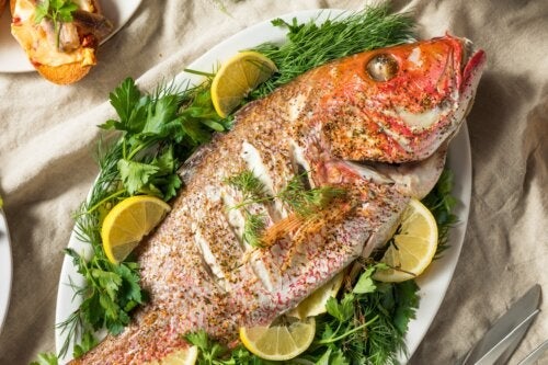 Rød snapper: Ernæringsværdi, fordele og forbrug