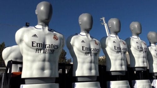 Real Madrids robotvæg til frispark