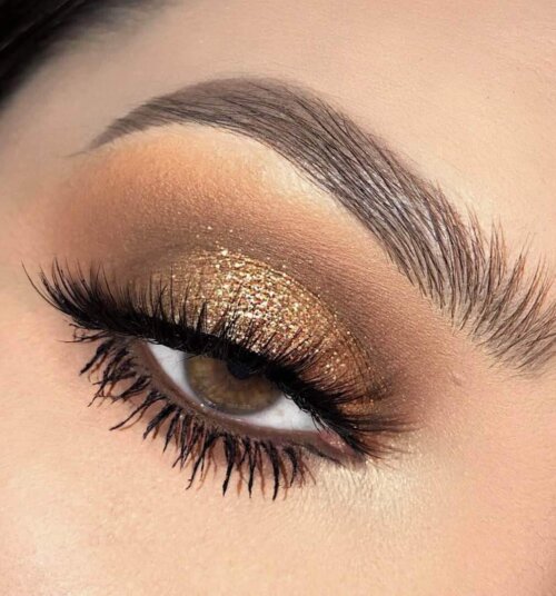 Intens øjenmakeup