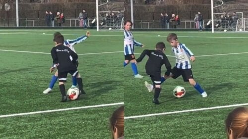 Dygtig hollænder bliver forvekslet med Messis søn: 5 fordele ved fodbold for børn