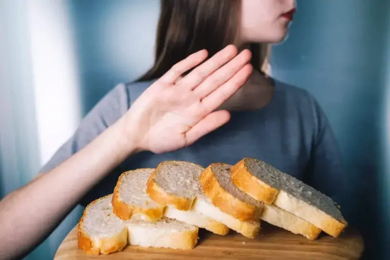 Kvinde med cøliaki afviser brød