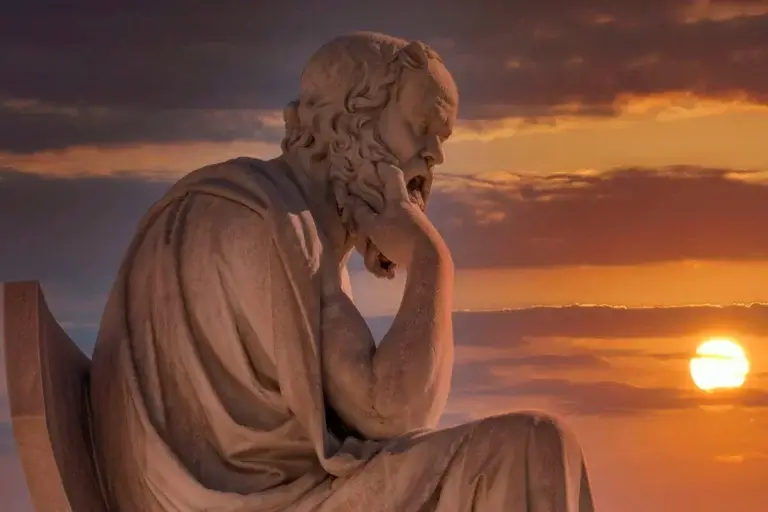Statue af Sokrates