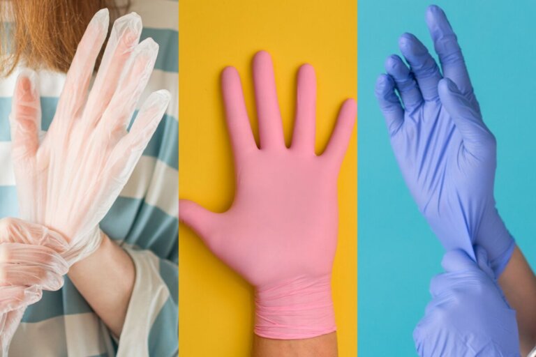 Nitril-, vinyl- eller latexhandsker: Hvilken slags skal du bruge?